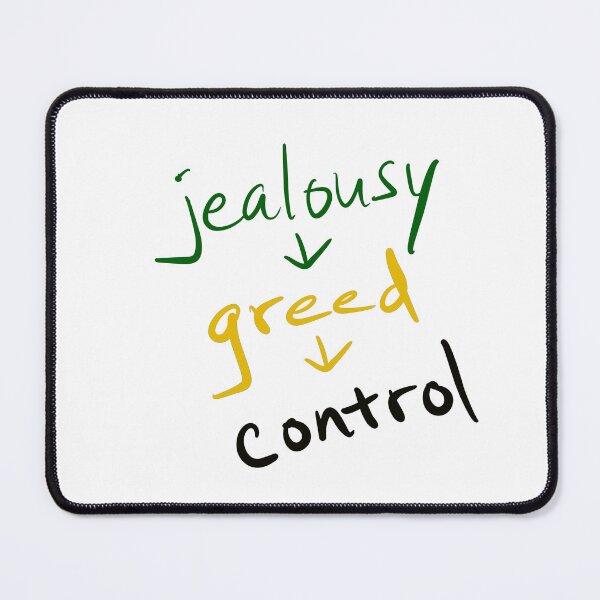 Item preview, Jealousy, Greed, Control designed and sold by abeink.
