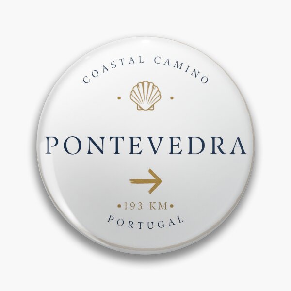 Item preview, Pontevedra  Coastal Camino Stamp designed and sold by PilgrimsoulPT.