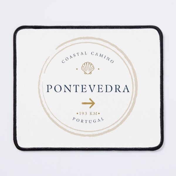 Item preview, Pontevedra Coastal Camino Stamp designed and sold by PilgrimsoulPT.