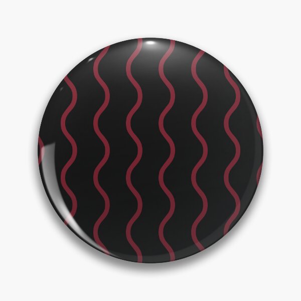 Item preview, Black And Pastel Red Waves Pattern designed and sold by pattern-archive.