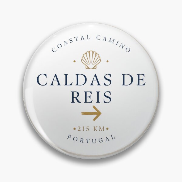 Item preview, Caldas de Reis  Coastal Camino Stamp designed and sold by PilgrimsoulPT.