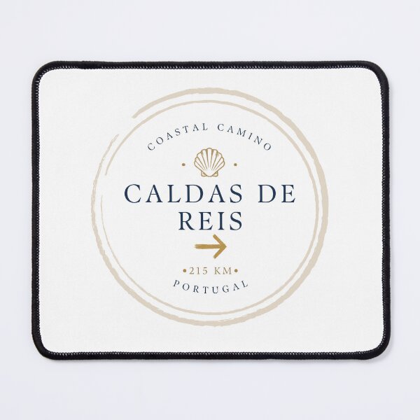 Item preview, Caldas de Reis Coastal Camino Stamp designed and sold by PilgrimsoulPT.