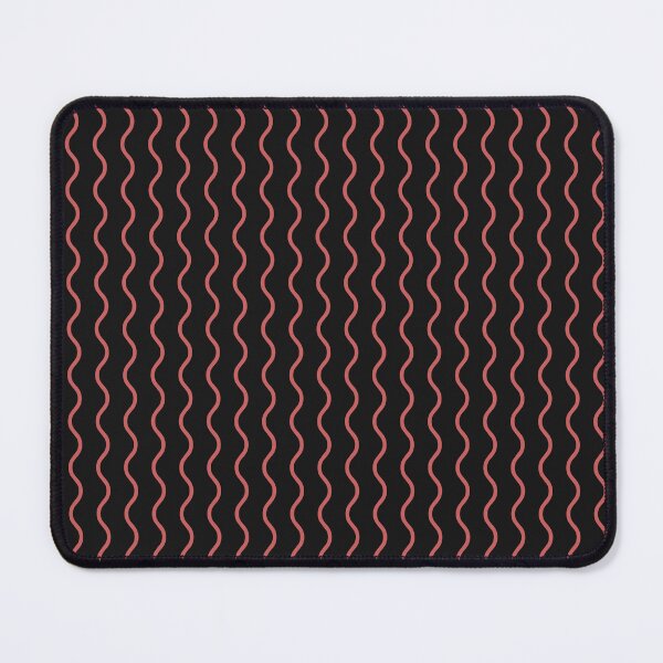 Item preview, Black And Red Waves Pattern designed and sold by pattern-archive.