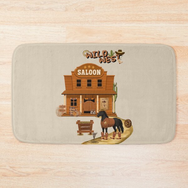 Item preview, Sheriff Horse Wild West Sunset Saloon T-Shirt designed and sold by Aimetoi.
