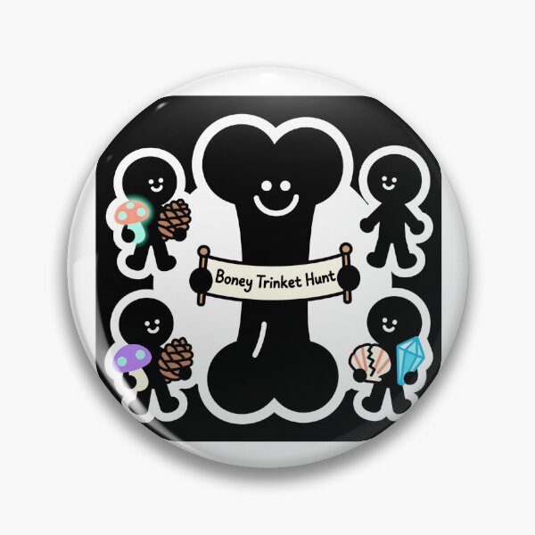 Item preview, Whimsical Bone Trinket Hunt Vector designed and sold by Arte-Excellency.