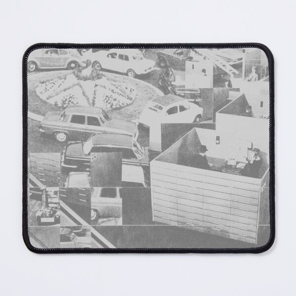 Item preview, Jacques Tati Playtime Woven Collage designed and sold by DoodleMoreStuff.