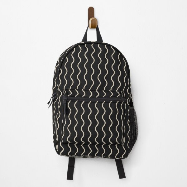Item preview, Black And Sand Waves Pattern designed and sold by pattern-archive.