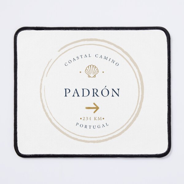 Item preview, Padrón  Coastal Camino Stamp designed and sold by PilgrimsoulPT.