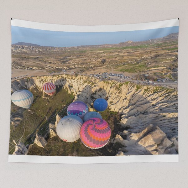 Item preview, Hot Air Balloons in the Valley designed and sold by SafariByMarisa.