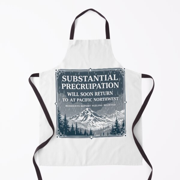 Item preview, Substantial Precipitation Will Soon Return PNW designed and sold by NorthingShop.