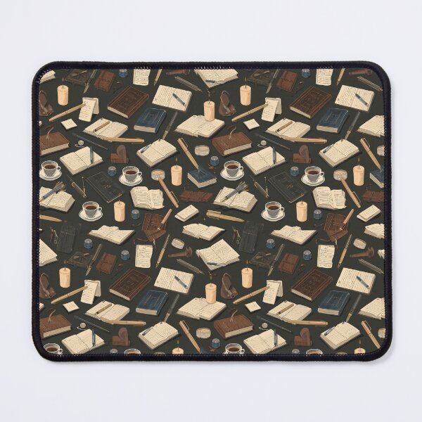Item preview, Dark academia pattern designed and sold by aliceinwdld.