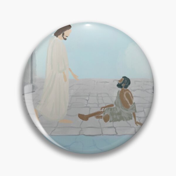 Item preview, Christ healing at the pool of Bethesda designed and sold by Amandabjpg.