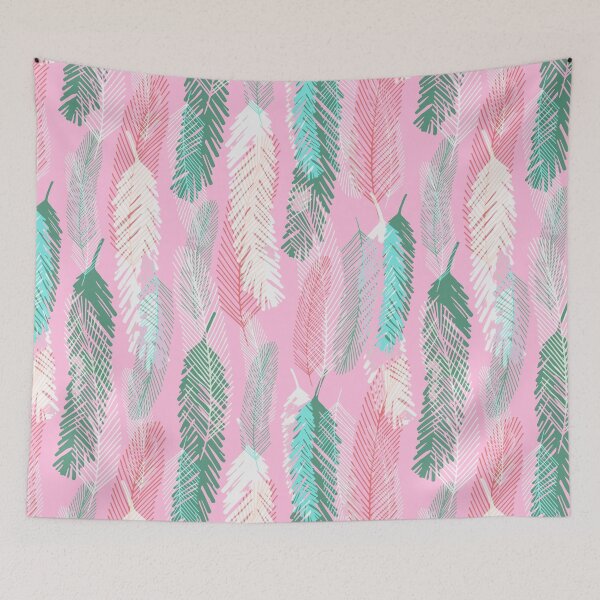 Item preview, Falling feather pattern designed and sold by BritishDelights.