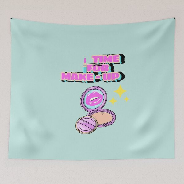 Item preview, Time for Makeup Lips Compact Mirror Graphic T-Shirt designed and sold by Aimetoi.