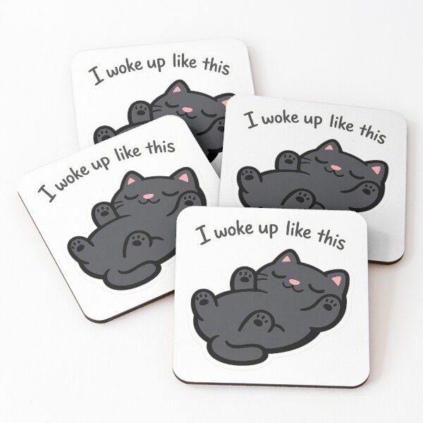 Item preview, Relaxed cat designed and sold by StickMe2Fois.