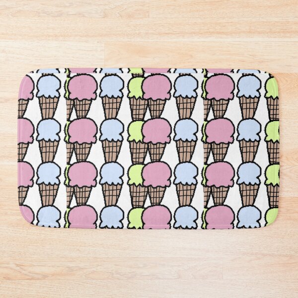 Item preview, Ice Cream Pink Blue Green designed and sold by Rainbowland123.
