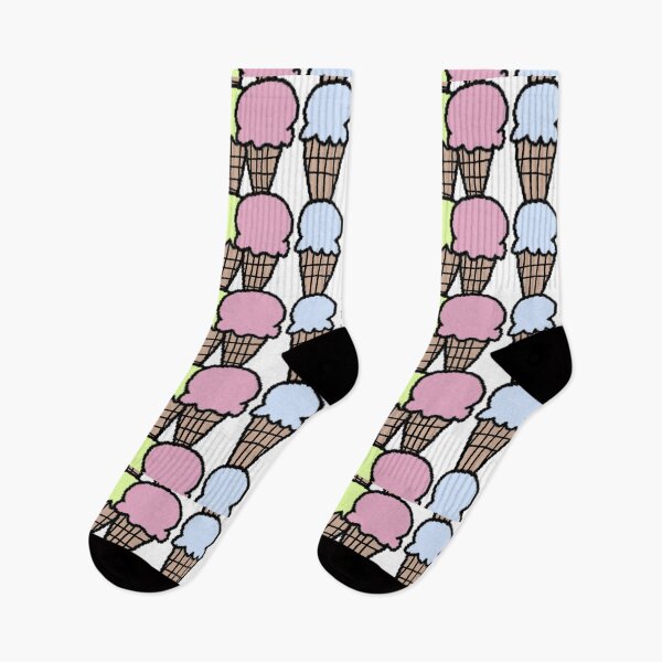 Item preview, Ice Cream Pink Blue Green designed and sold by Rainbowland123.