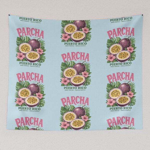 Item preview, Parcha Puerto Rico Tropical Passion Fruit Vintage Boricua Design designed and sold by creatingmouseshop.