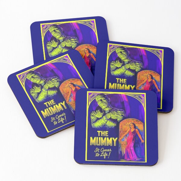 Item preview, Blacklight Vintage Poster | The Mummy Movie Poster designed and sold by CMY Designs.