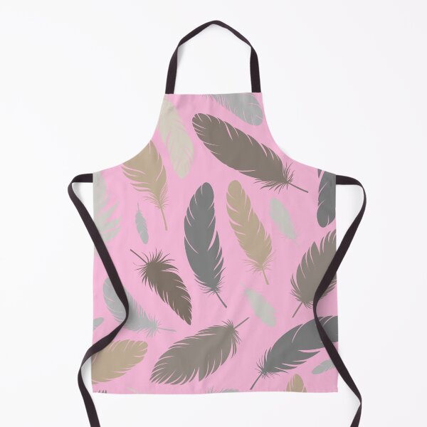 Item preview, Metallic feather shades on pink pattern designed and sold by BritishDelights.
