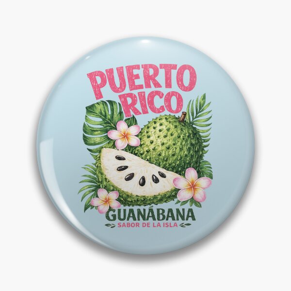 Item preview, Puerto Rico Guanabana Tropical Fruit Vintage Boricua Design designed and sold by creatingmouseshop.