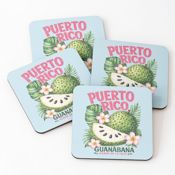 Item preview, Puerto Rico Guanabana Tropical Fruit Vintage Boricua Design designed and sold by creatingmouseshop.