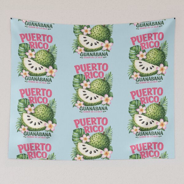 Item preview, Puerto Rico Guanabana Tropical Fruit Vintage Boricua Design designed and sold by creatingmouseshop.