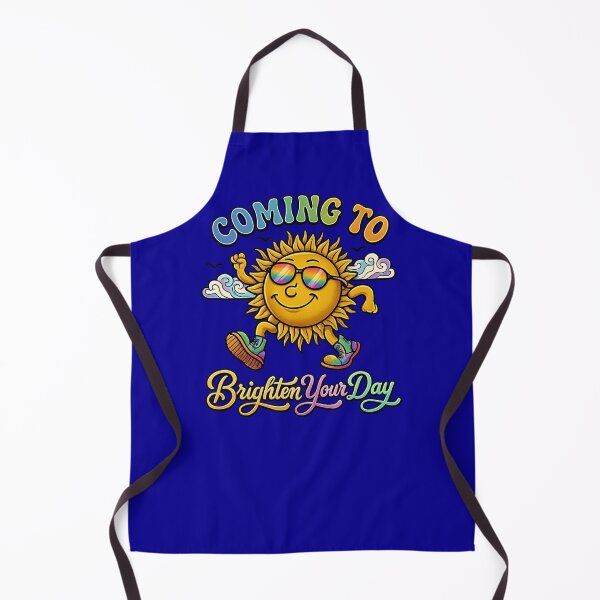 Item preview, Happy Sunshine Cartoon Shirt- Retro Positive Vibes designed and sold by digitalbob60.