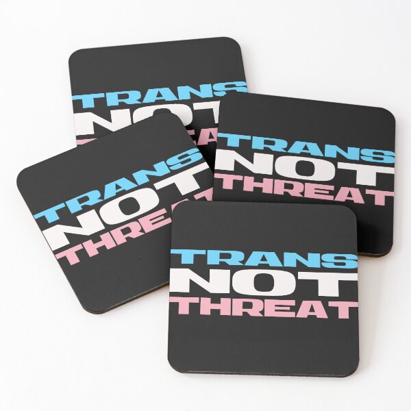 Item preview, Trans Not Threat  -  designed and sold by delllsdesigns.
