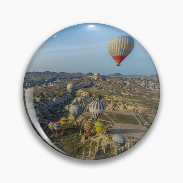 Item preview, High Above the World in a Hot Air Balloon designed and sold by SafariByMarisa.