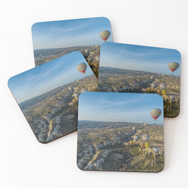 Item preview, High Above the World in a Hot Air Balloon designed and sold by SafariByMarisa.
