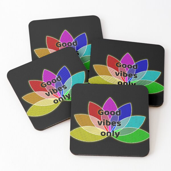 Item preview, Only Positive Vibes – Yoga, Meditation, and Spirituality with the Rainbow Lotus Flower designed and sold by rikyfreestyle.
