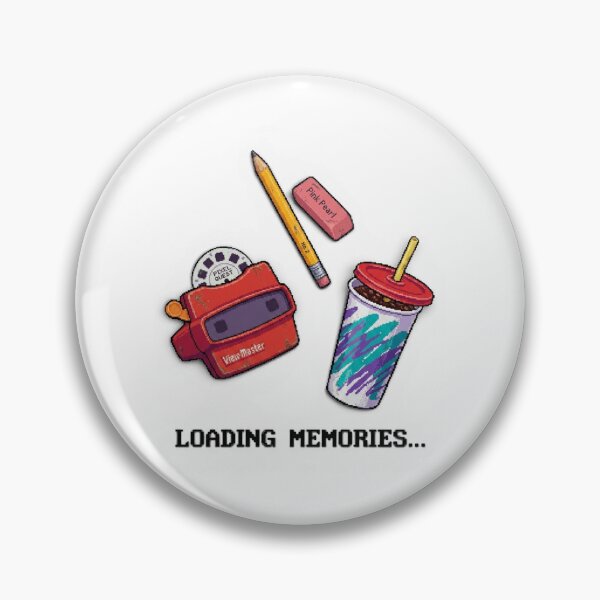 Item preview, Loading Memories: 90s Retro Essentials designed and sold by Retrotech Lab.