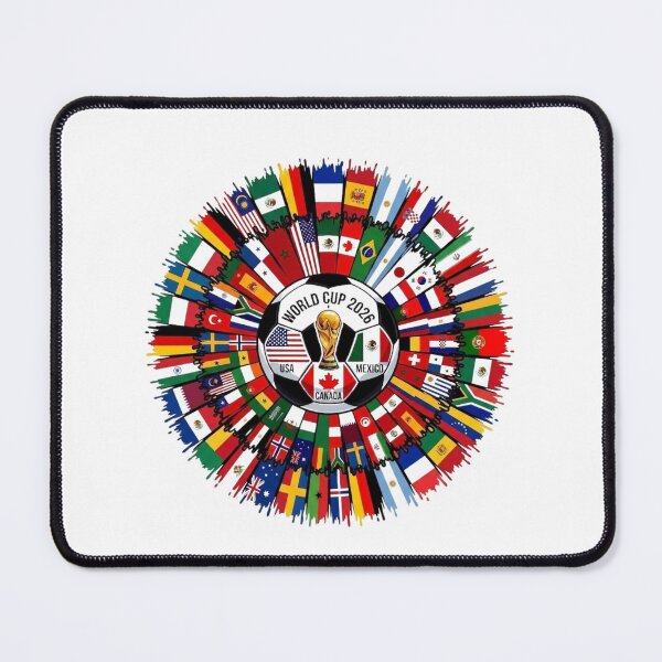 Item preview, Vibrant 2026 World Cup International Flag Splash designed and sold by Deviantfant.