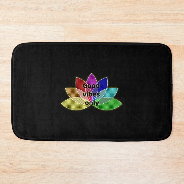 Item preview, Only positive vibes – yoga, meditation, and spirituality with the rainbow lotus Flower designed and sold by rikyfreestyle.