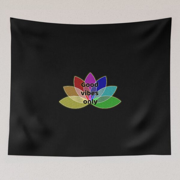 Item preview, Only positive vibes – yoga, meditation, and spirituality with the rainbow lotus Flower designed and sold by rikyfreestyle.