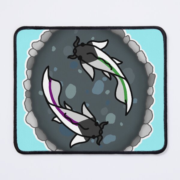 Item preview, Demi Aro and Demi Ace Pride Koi Pond designed and sold by CastleOfDragons.
