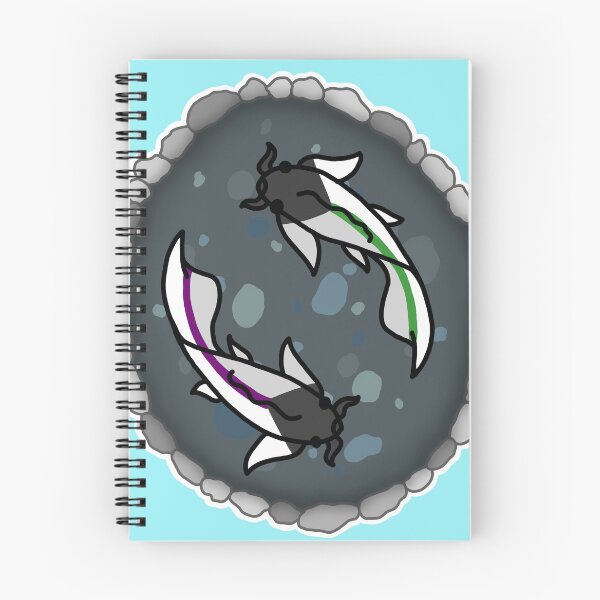 Item preview, Demi Aro and Demi Ace Pride Koi Pond designed and sold by CastleOfDragons.