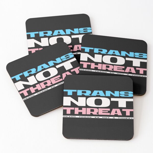 Item preview, Trans Not Threat   designed and sold by delllsdesigns.