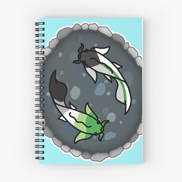 Item preview, Demi Aro and Aro Pride Koi Pond designed and sold by CastleOfDragons.