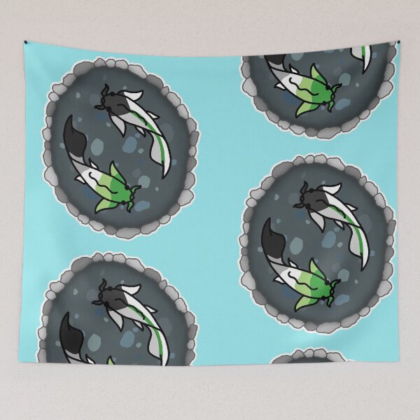Item preview, Demi Aro and Aro Pride Koi Pond designed and sold by CastleOfDragons.