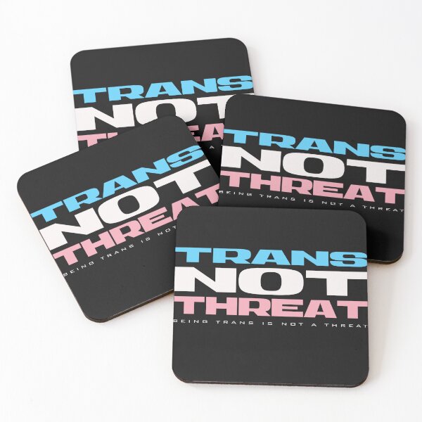 Item preview, Trans Not Threat   designed and sold by delllsdesigns.
