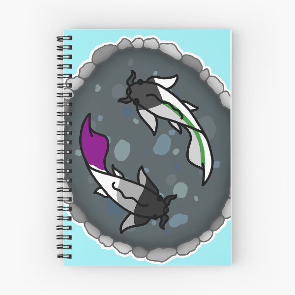 Item preview, Demi Aro and Ace Pride Koi Pond designed and sold by CastleOfDragons.