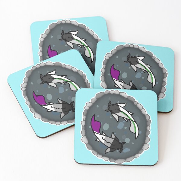 Item preview, Demi Aro and Ace Pride Koi Pond designed and sold by CastleOfDragons.