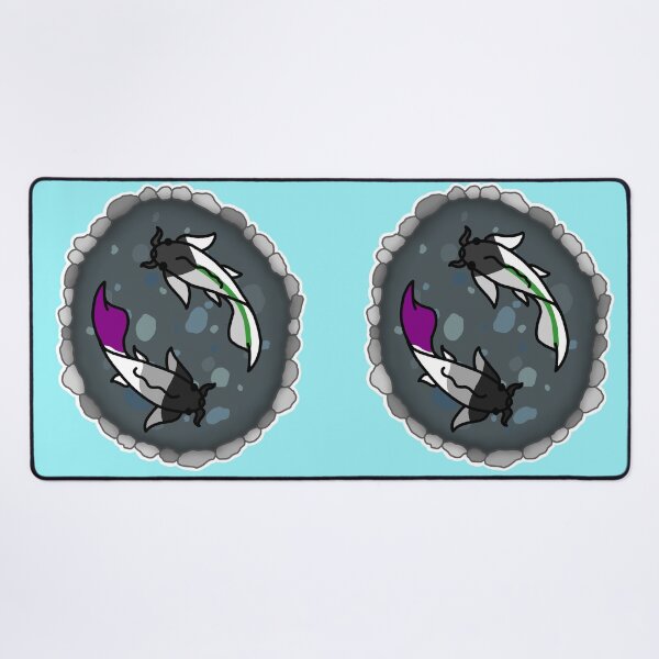Item preview, Demi Aro and Ace Pride Koi Pond designed and sold by CastleOfDragons.