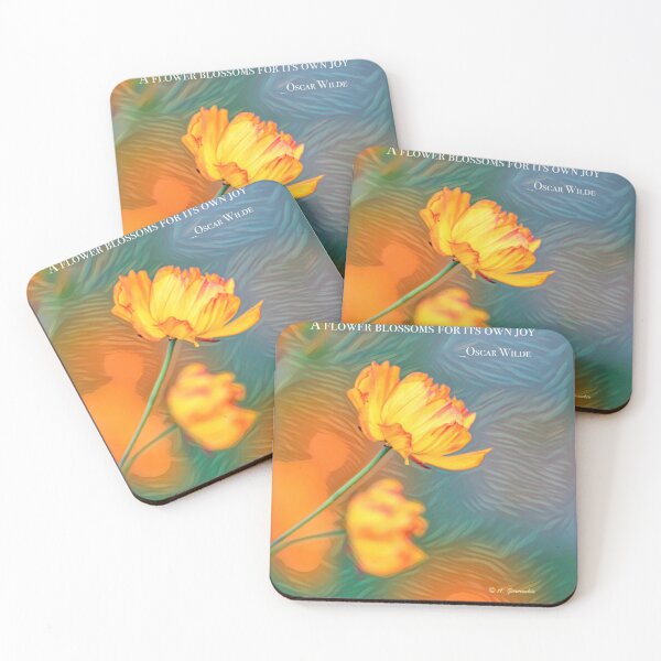 Item preview, Cosmos Flower, A Flower Blossoms for its Own Joy, Quotation designed and sold by AMacGPhilly.