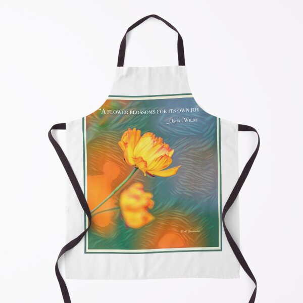 Item preview, Cosmos Flower, A Flower Blossoms for its Own Joy, Quotation designed and sold by AMacGPhilly.