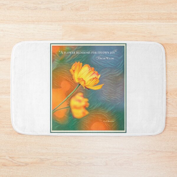 Item preview, Cosmos Flower, A Flower Blossoms for its Own Joy, Quotation designed and sold by AMacGPhilly.