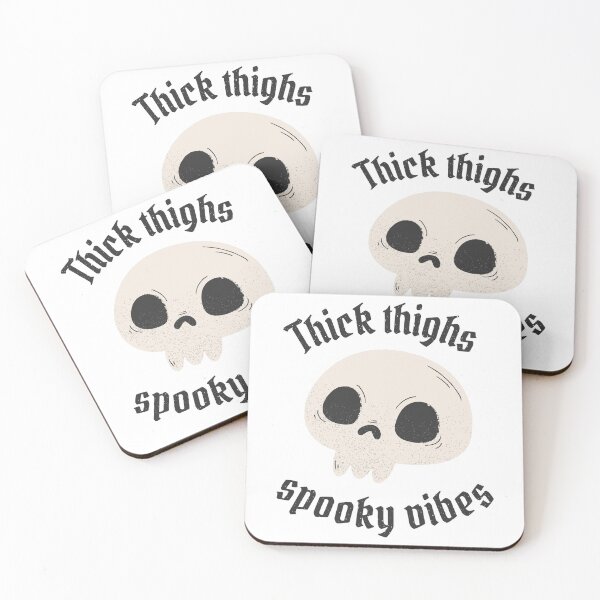 Item preview, Thick Thighs Spooky Vibes designed and sold by lamiafall.