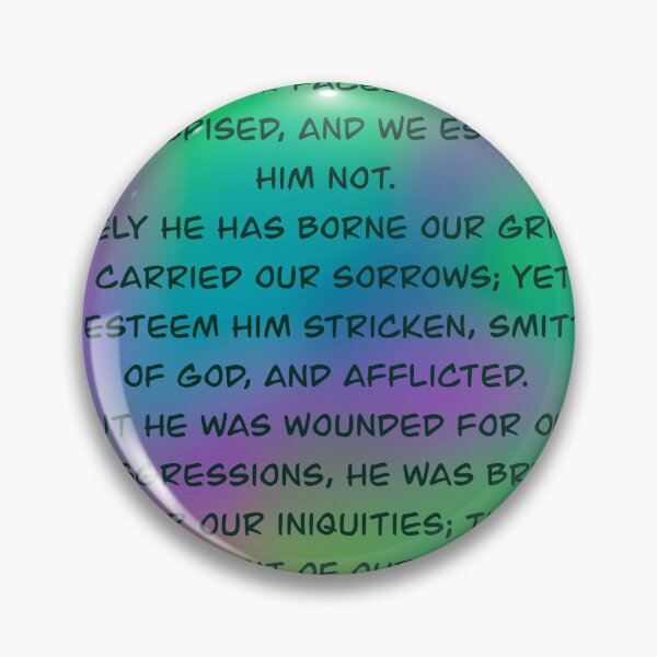 Item preview, Mosiah 14:3-5 designed and sold by Amandabjpg.